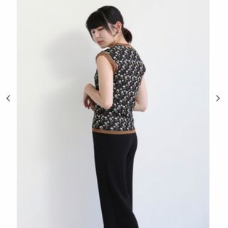 マメ(mame)のMame / Pedicel Knit Sleeveless Tops(ベスト/ジレ)