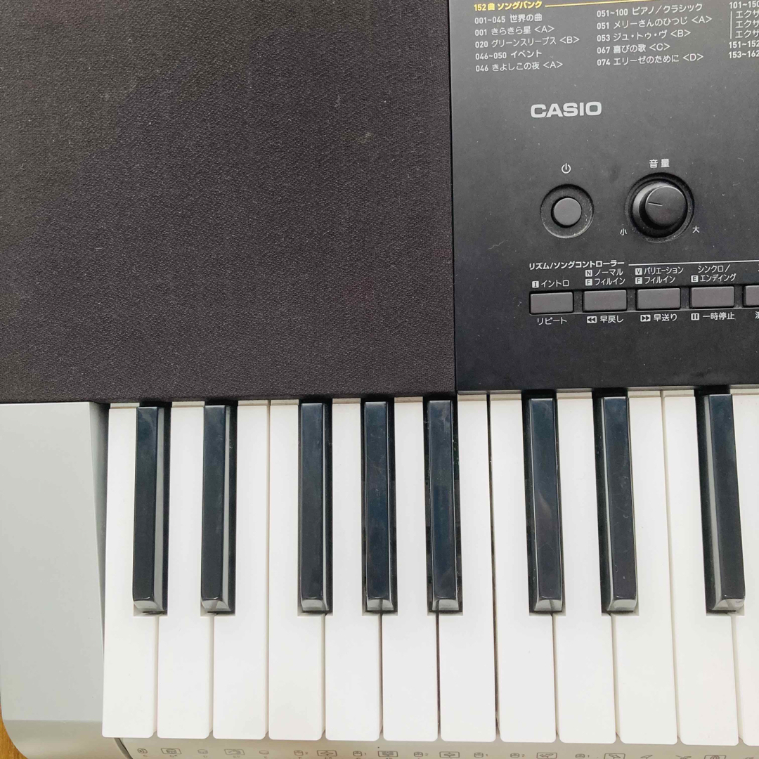 CASIO(カシオ)の【実用美品】CASIO CTK-4400 電子キーボード　純正ACアダプター付 楽器の鍵盤楽器(キーボード/シンセサイザー)の商品写真