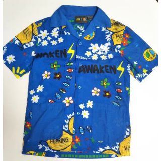 アディダス(adidas)のadidas × PHARRELL WILLIAMS  アロハシャツ(Tシャツ/カットソー(半袖/袖なし))