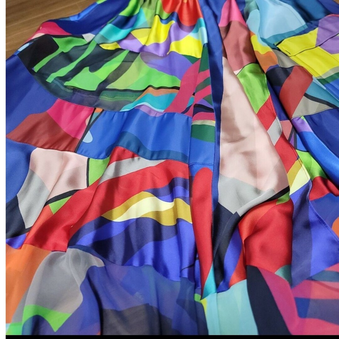 Sacai KAWS カウズ コンボスカート ロングスカート マルチカラー