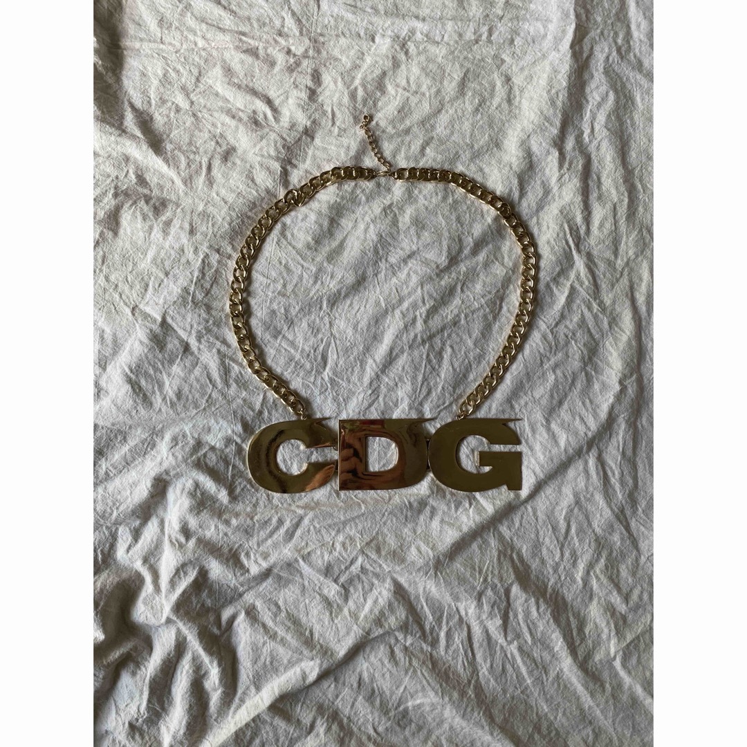 CDG コムデギャルソン　チェーンネックレス　archive ゴールドチェーンk18