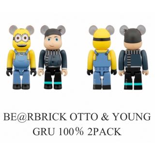 MEDICOM TOY - BE@RBRICK OTTO & YOUNG GRU 100% 2PACK MEDICOM TOY - BE@RBRICK OTTO & YOUNG GRU 100% 2PACK