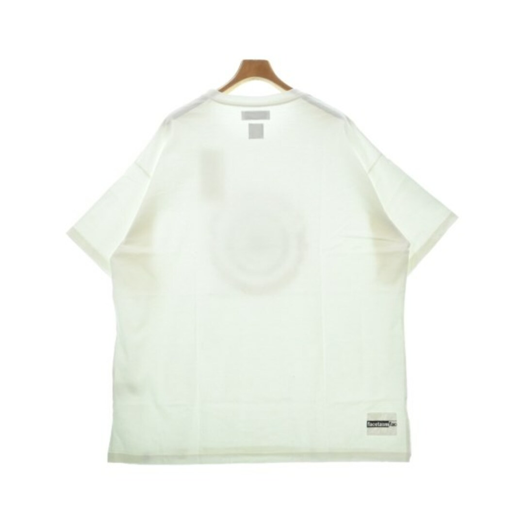 FACETASM(ファセッタズム)のFACETASM ファセッタズム Tシャツ・カットソー 5(L位) 白 【古着】【中古】 メンズのトップス(Tシャツ/カットソー(半袖/袖なし))の商品写真