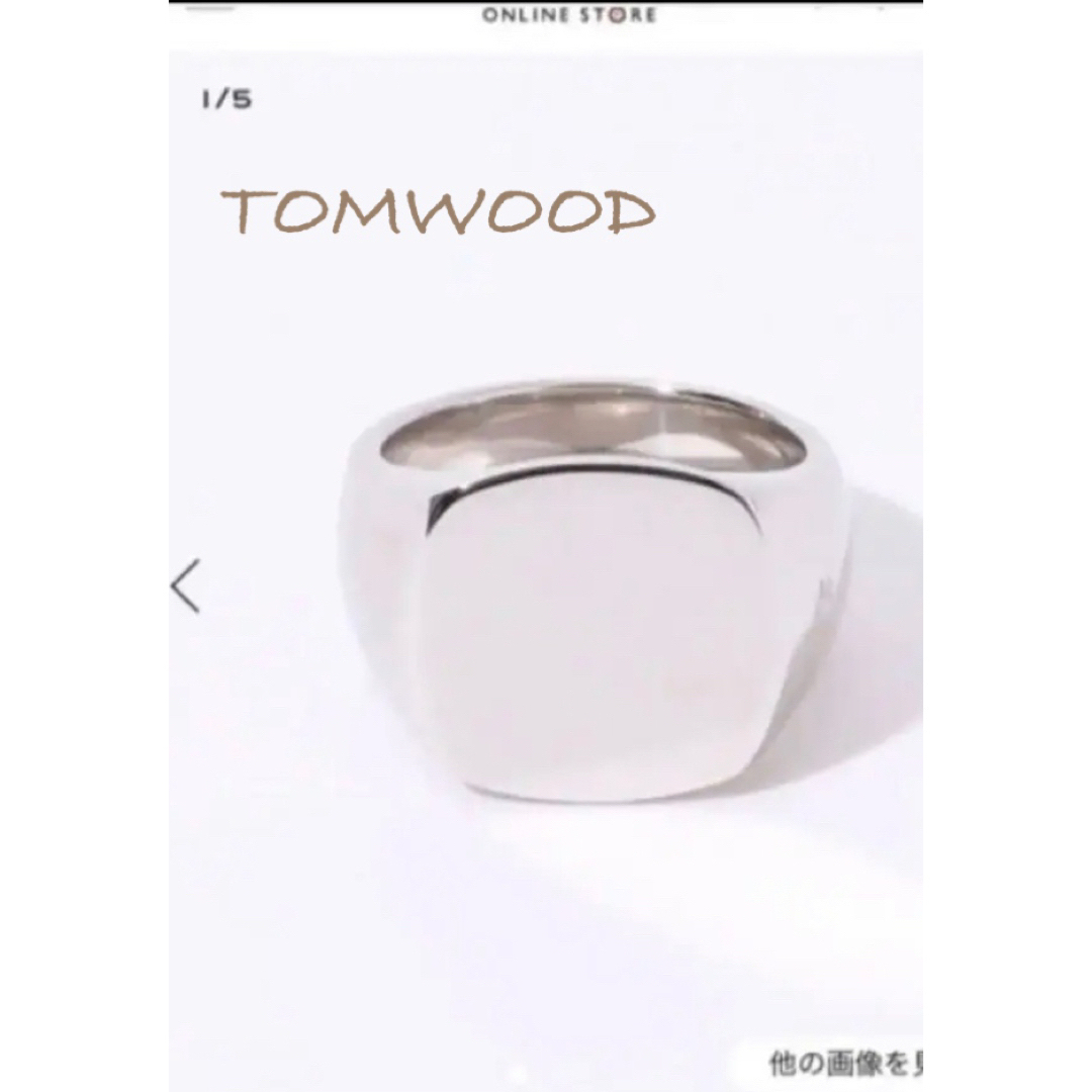 TOM WOOD - 最終値下げ🉐TOMWOOD シルバーリング size54 14号の通販 by 