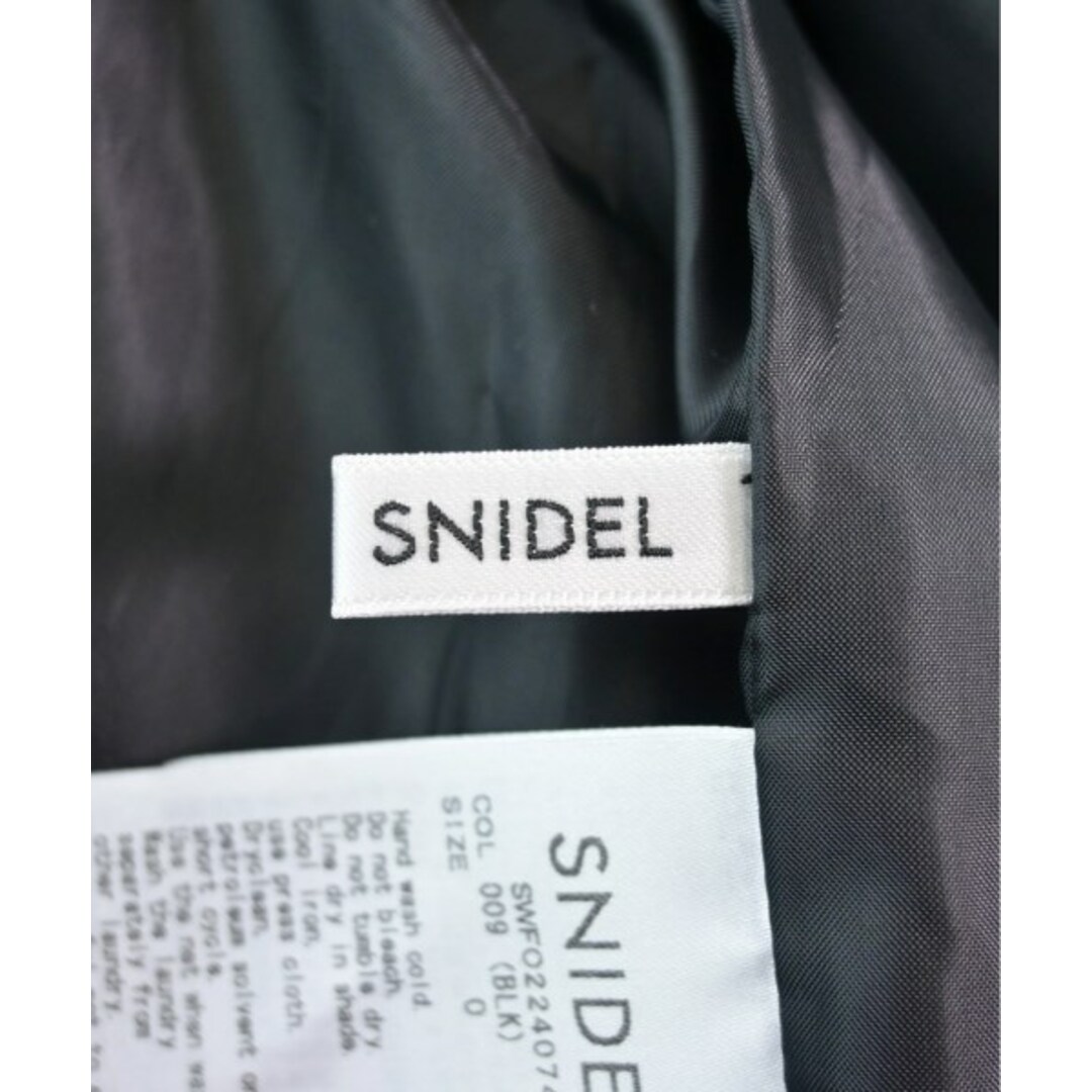 SNIDEL スナイデル ワンピース 0(S位) 黒