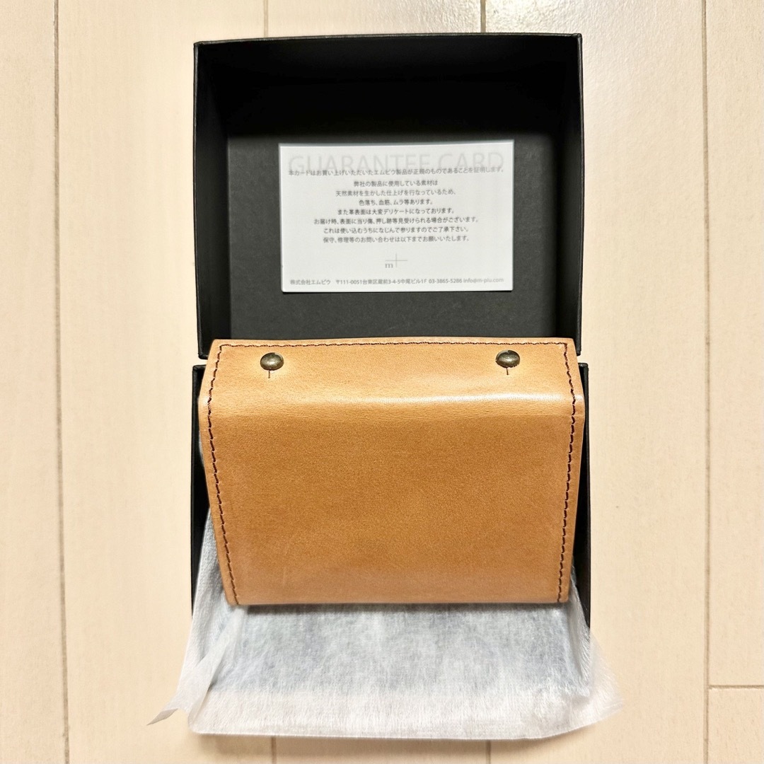 公式】 エムピウ ミッレフォッリエ2 P25 cognac 新品 ブスケット
