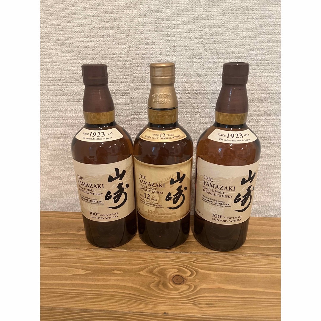 酒山崎12年記念ラベル