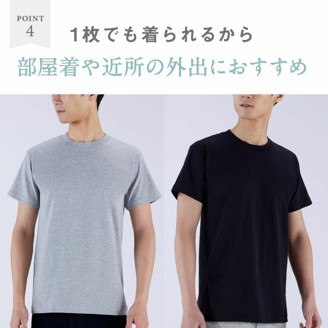 グンゼ インナーシャツ 綿100% Tシャツ 2枚組 Hの通販 by EASTEEP ☆プロフィール確認お願いします☆｜ラクマ