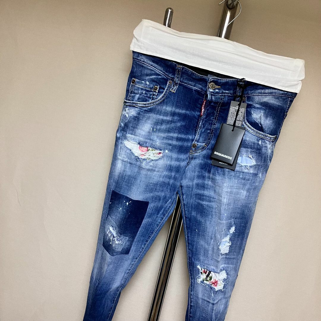 DSQUARED2(ディースクエアード)の新品 42 22ss DSQUARED2 スキニーデニム SKATER 5172 メンズのパンツ(デニム/ジーンズ)の商品写真