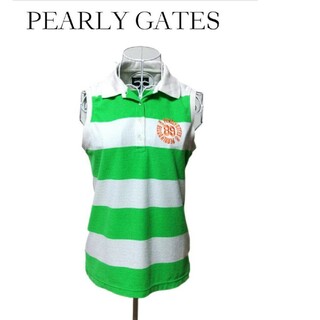 パーリーゲイツ(PEARLY GATES)の✨PEARLY GATES★レディース★ゴルフ★ポロシャツ★size１(ウエア)