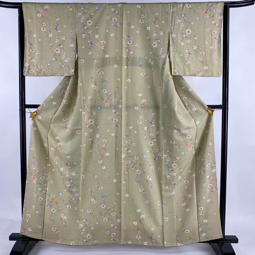 小紋 身丈161cm 裄丈63.5cm 正絹 美品 優品