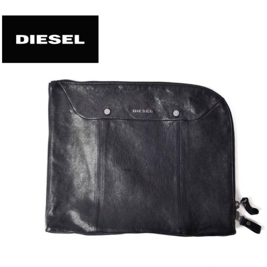 DIESEL(ディーゼル)のディーゼル クラッチバッグ レザー メンズのバッグ(セカンドバッグ/クラッチバッグ)の商品写真