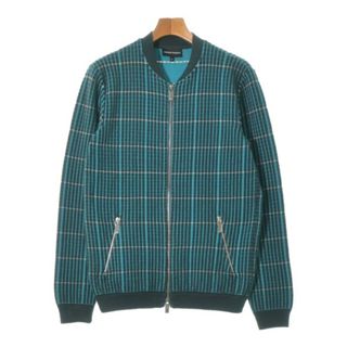 エンポリオアルマーニ(Emporio Armani)のEMPORIO ARMANI ブルゾン（その他） 46(M位) 青等(総柄) 【古着】【中古】(その他)