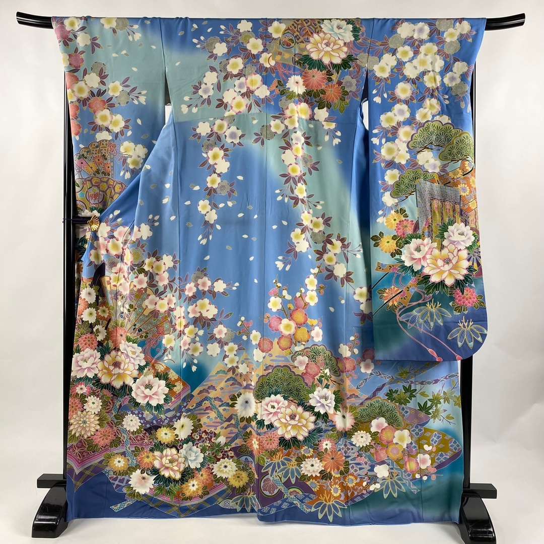 振袖 身丈167cm 裄丈72.5cm L 正絹 逸品