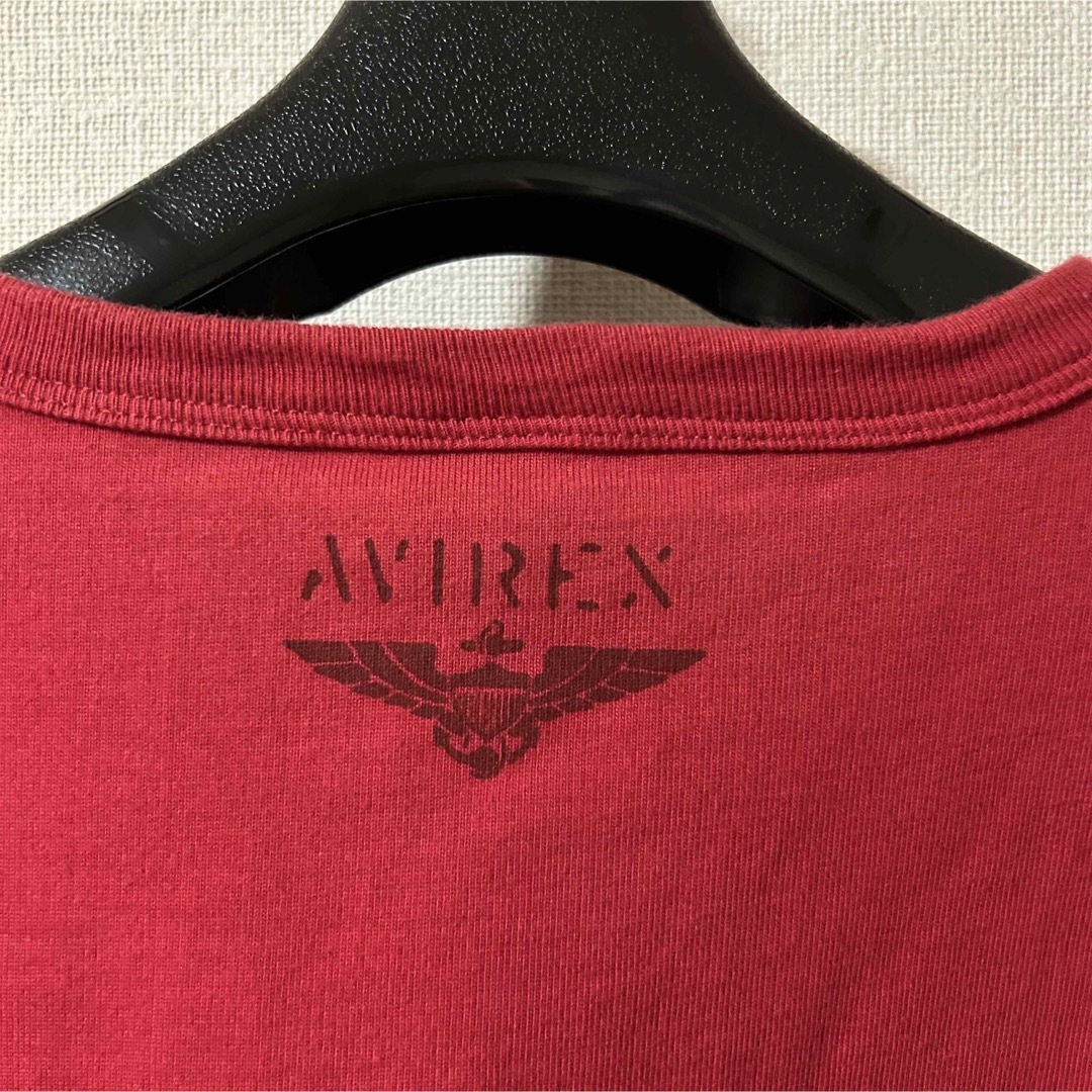 AVIREX(アヴィレックス)の厚手Lサイズ！AVIREX アヴィレックス 古着半袖Tシャツネイヴァル パッチ メンズのトップス(Tシャツ/カットソー(半袖/袖なし))の商品写真