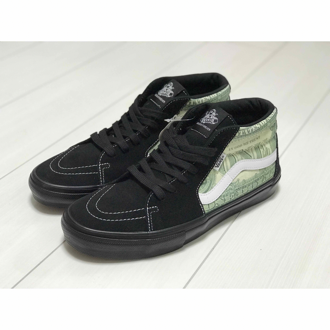 28.5cm Supreme Vans Skate Grosso Mid