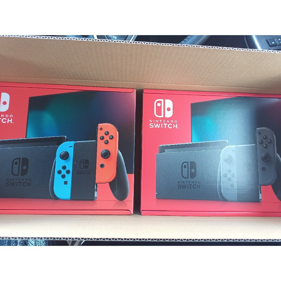 Nintendo Switch(ニンテンドースイッチ)の未使用品 スイッチ 本体 セット売り エンタメ/ホビーのゲームソフト/ゲーム機本体(携帯用ゲーム機本体)の商品写真