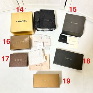 CHANEL - ブランド 箱 空箱 19点セット の通販 by ペリエ's shop ...