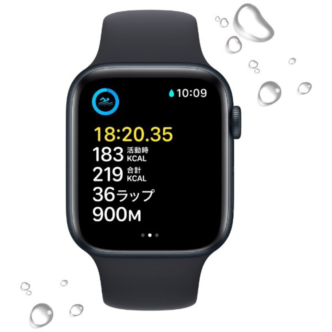 Apple Watch SE 第2世代 44mm GPS+セルラー ミッドナイト | www