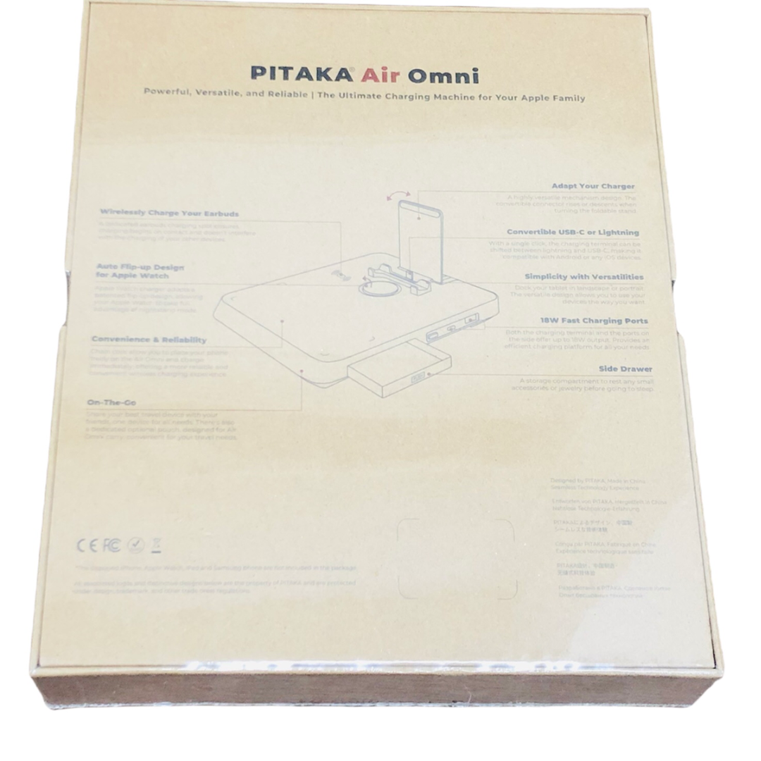 【新品】PITAKA　Air Omni エアオムニ　6台同時マルチ充電器 スマホ/家電/カメラのスマートフォン/携帯電話(バッテリー/充電器)の商品写真
