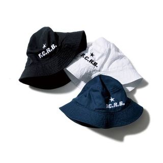 エフシーアールビー(F.C.R.B.)の16SS F.C.R.B. BUCKET HAT バケットハット ネイビー(ハット)