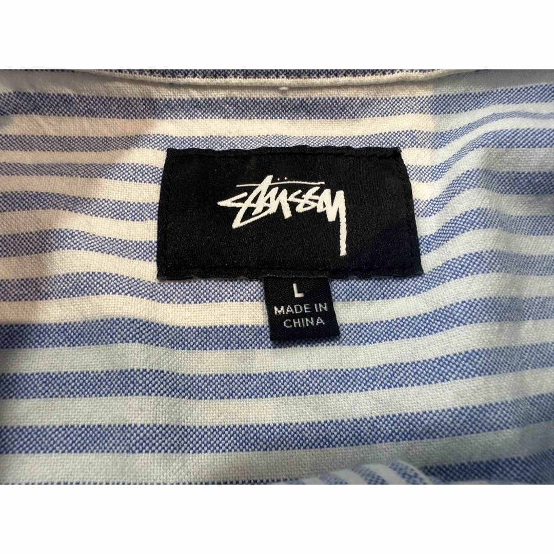 STUSSY - 00s OLD STUSSY ギャルソンシャツ Lの通販 by 美咲 STUSSY - 00s OLD STUSSY ギャルソンシャツ Lの通販 by 美咲