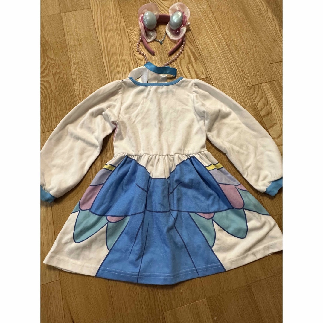 BANDAI(バンダイ)のキュアラメール　ワンピース・カチューシャセット キッズ/ベビー/マタニティのキッズ服女の子用(90cm~)(ワンピース)の商品写真