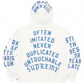 Supreme Team Flocked Hooded シュプリーム momo