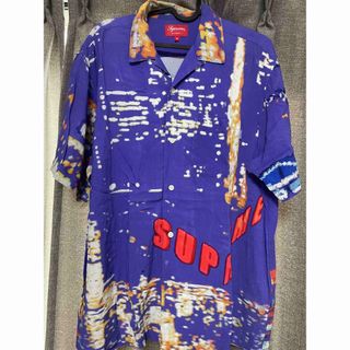 supreme rayon shirt M アロハシャツ wacko maria