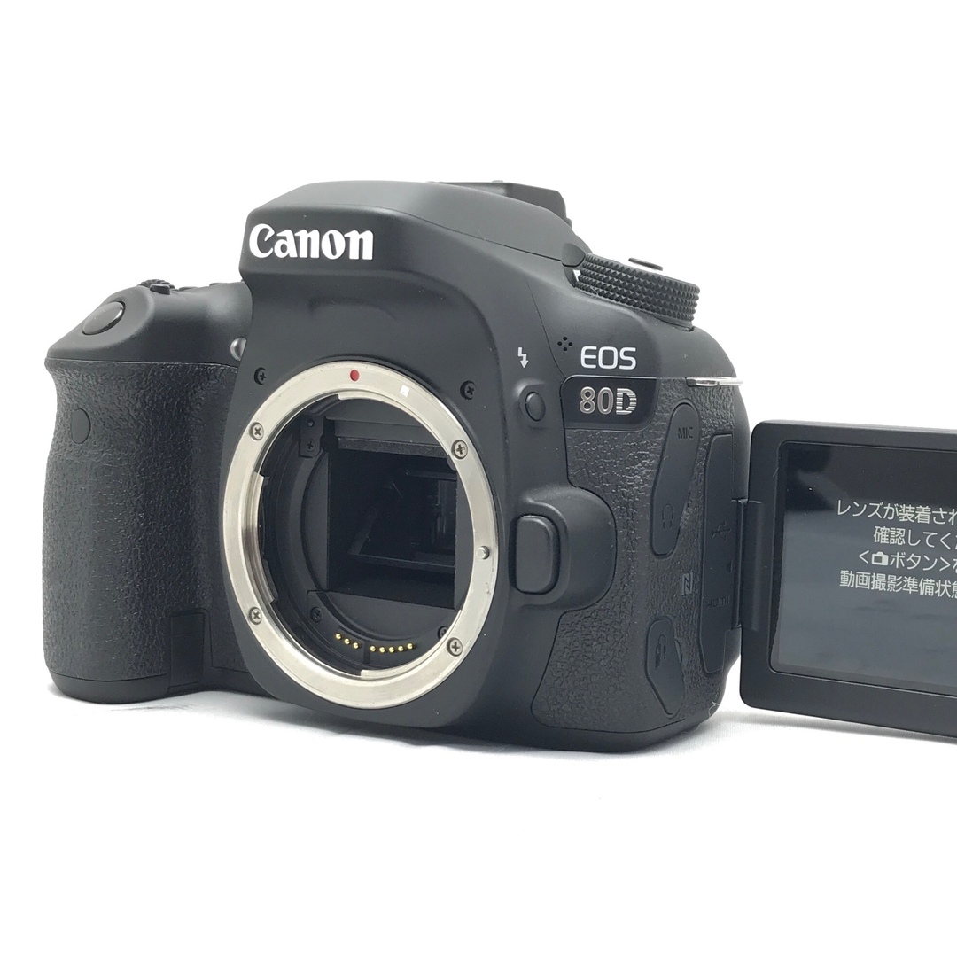 極美品　Canon EOS 80D レンズセット♪安心フルセット♪スタートキット