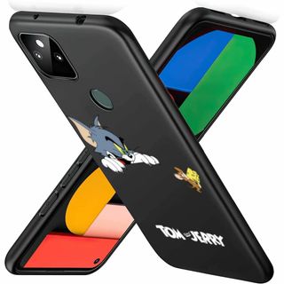 【在庫処分】Google Pixel 5a ケース トムとジェリー キャラクター(その他)