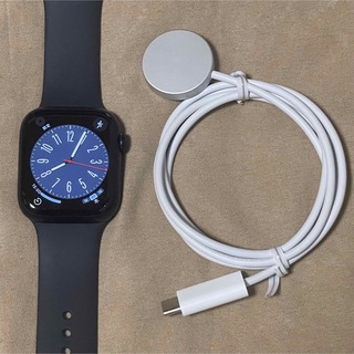 アップルウォッチ(Apple Watch)のApple Watch 7 45mm ミッドナイトA2474 MKN53J/A(その他)