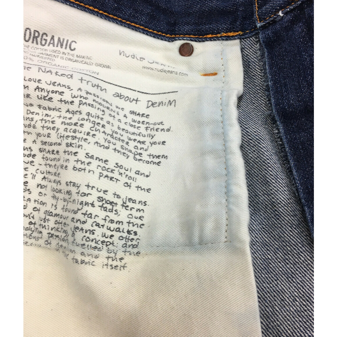 Nudie Jeansインディゴ セルヴィッジThinFinn W31L32