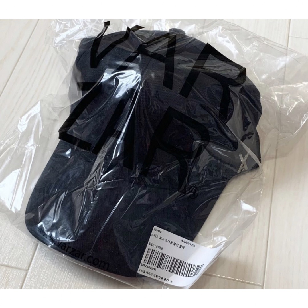 新品 VARZAR 496 キャップ バザール ブラック TWICEミナ レディースの帽子(キャップ)の商品写真