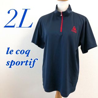 ルコックスポルティフ(le coq sportif)のle coq sportif ルコックスポルティフ　半袖Tシャツ　ハーフジップ(Tシャツ/カットソー(半袖/袖なし))