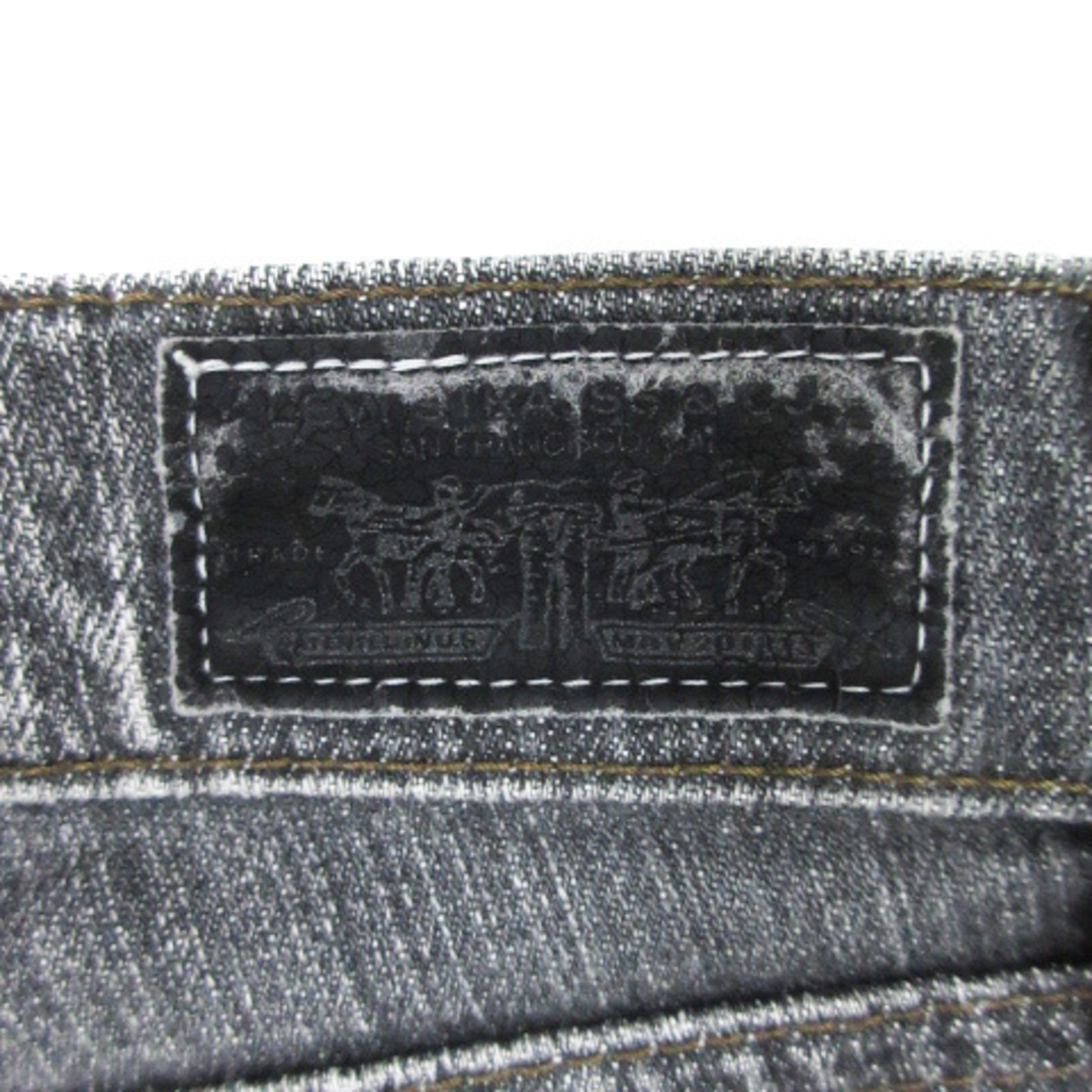Levi's(リーバイス)のリーバイス デニムパンツ ジーンズ スキニーパンツ ロング丈 28 黒 ブラック レディースのパンツ(デニム/ジーンズ)の商品写真