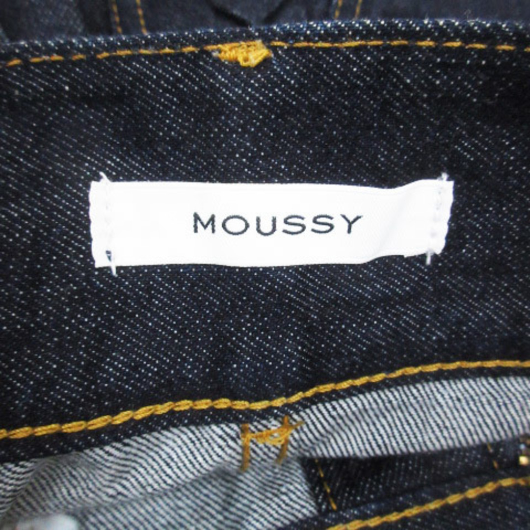 moussy(マウジー)のマウジー デニムスカート フレアスカート ボタンダウンスカート ロング丈 1 紺 レディースのスカート(ロングスカート)の商品写真