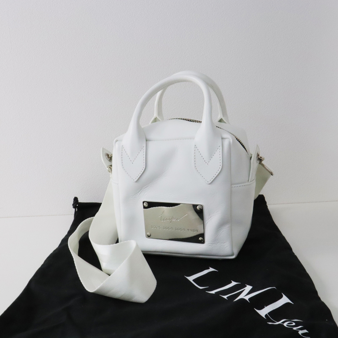 LIMI feu リミフゥ ヨウジヤマモト Matte Oil Leather Square Bag