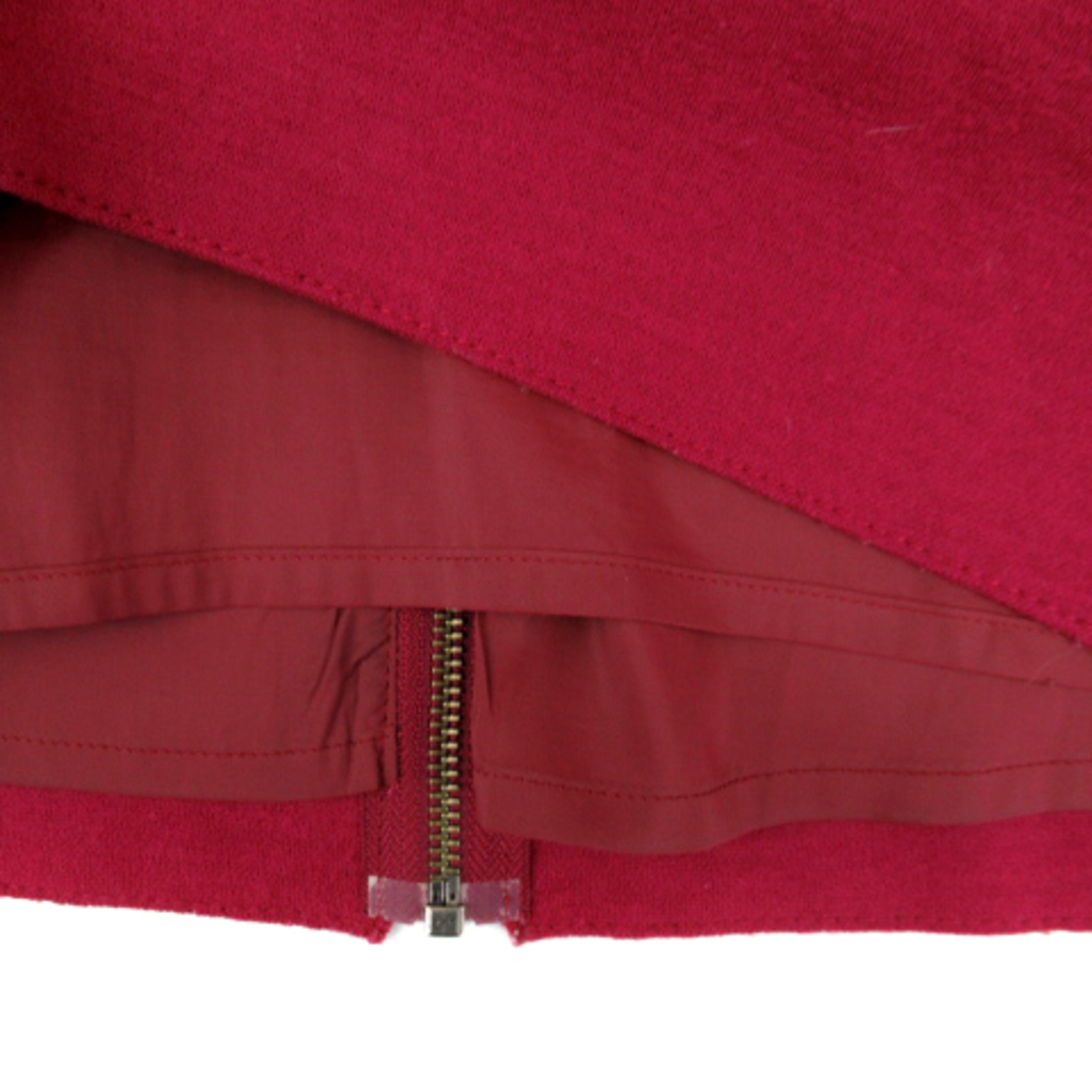 UNTITLED(アンタイトル)のアンタイトル タイトスカート ひざ丈 大きいサイズ ウール 42 紫 パープル レディースのスカート(ひざ丈スカート)の商品写真