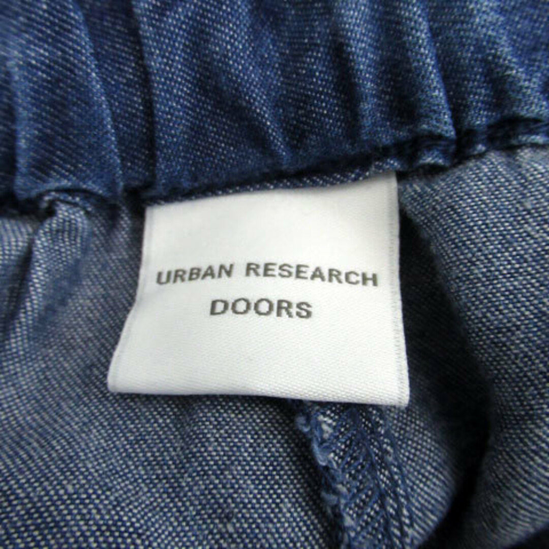 URBAN RESEARCH DOORS(アーバンリサーチドアーズ)のアーバンリサーチ ドアーズ デニムパンツ ワイドパンツ アンクル丈 36 青 レディースのパンツ(その他)の商品写真