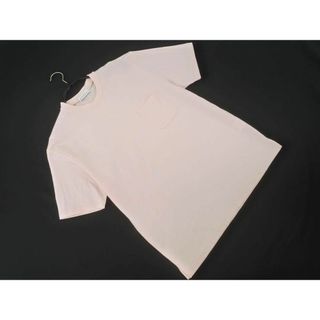 ユナイテッドアローズ(UNITED ARROWS)のgreen label relaxing グリーンレーベルリラクシング ユナイテッドアローズ ポケット Tシャツ ピンク ■◆ メンズ(Tシャツ/カットソー(半袖/袖なし))