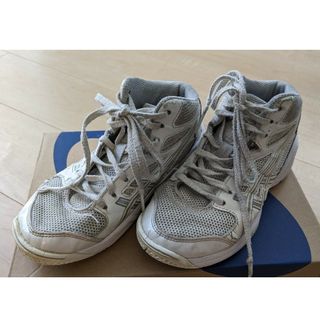 アシックス(asics)のアシックス ダンクショット 白 19cm(バスケットボール)