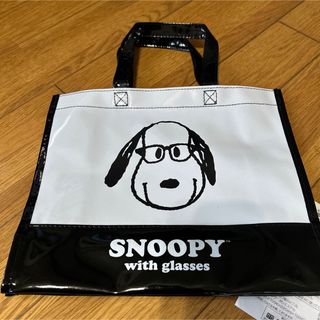 スヌーピー(SNOOPY)のSNOOPY☆エナメル調トートバッグ(トートバッグ)