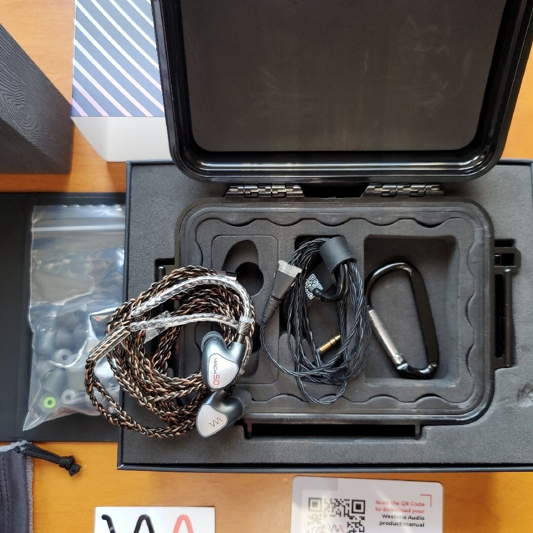 Westone Audio MACH50とLuminox Audioリケーブル | nuusrl.it