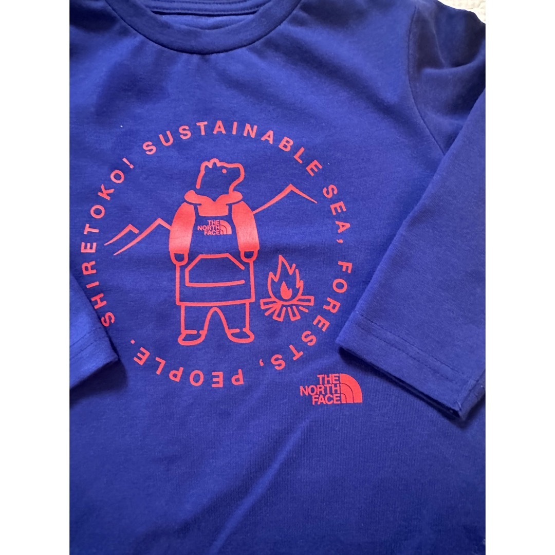 THE NORTH FACE(ザノースフェイス)のノースフェイスロンT キッズ/ベビー/マタニティのキッズ服男の子用(90cm~)(Tシャツ/カットソー)の商品写真