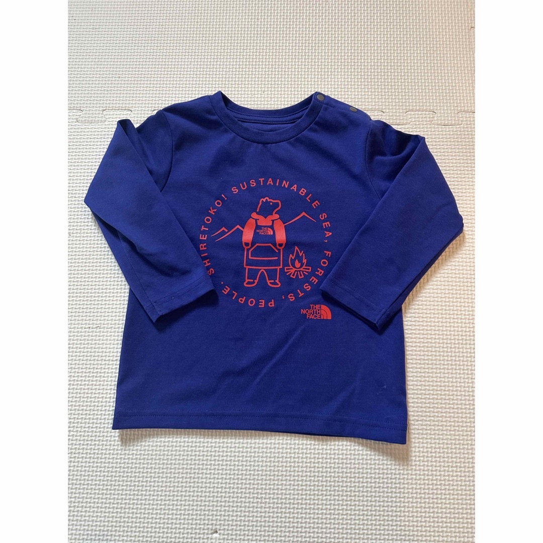 THE NORTH FACE(ザノースフェイス)のノースフェイスロンT キッズ/ベビー/マタニティのキッズ服男の子用(90cm~)(Tシャツ/カットソー)の商品写真