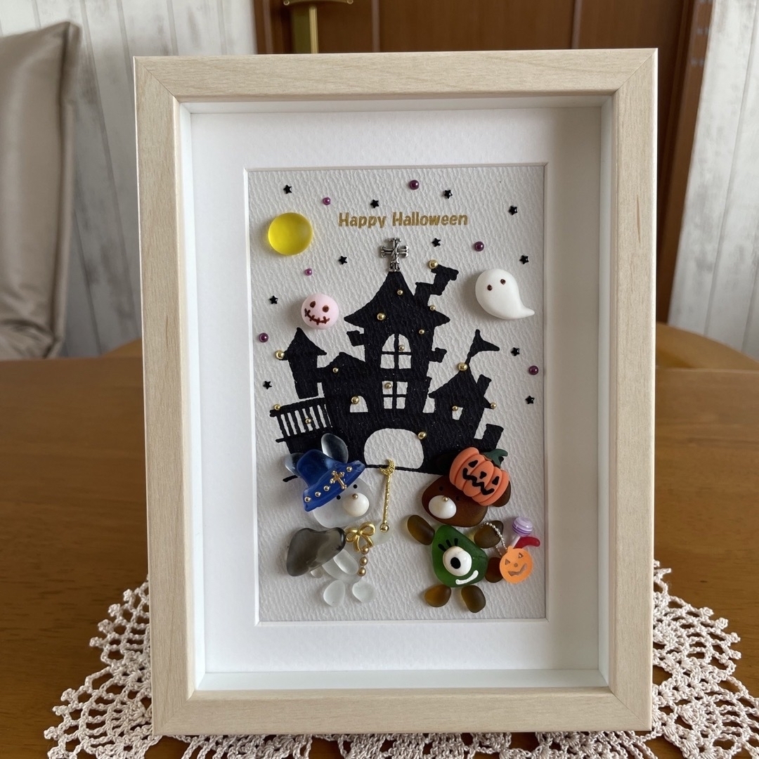 シーグラスアート☆Happy Halloween☆ 2