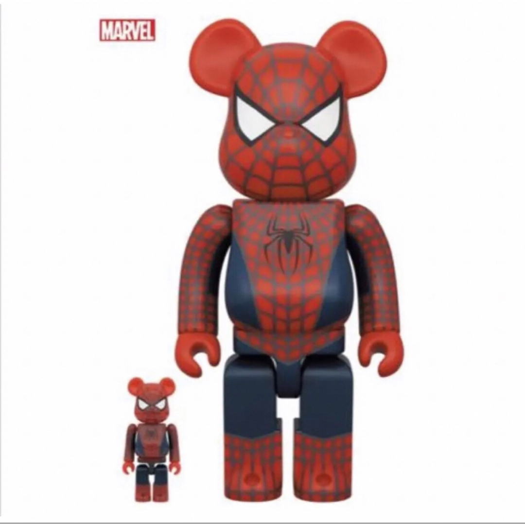 BE@RBRICK FRIENDLY SPIDER-MAN 100％&400％