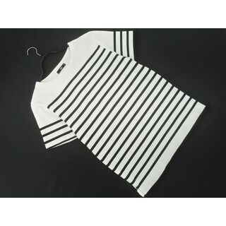 ハレ(HARE)のHARE ハレ ボーダー Tシャツ sizeS/白ｘ黒 ■◆ メンズ(Tシャツ/カットソー(半袖/袖なし))