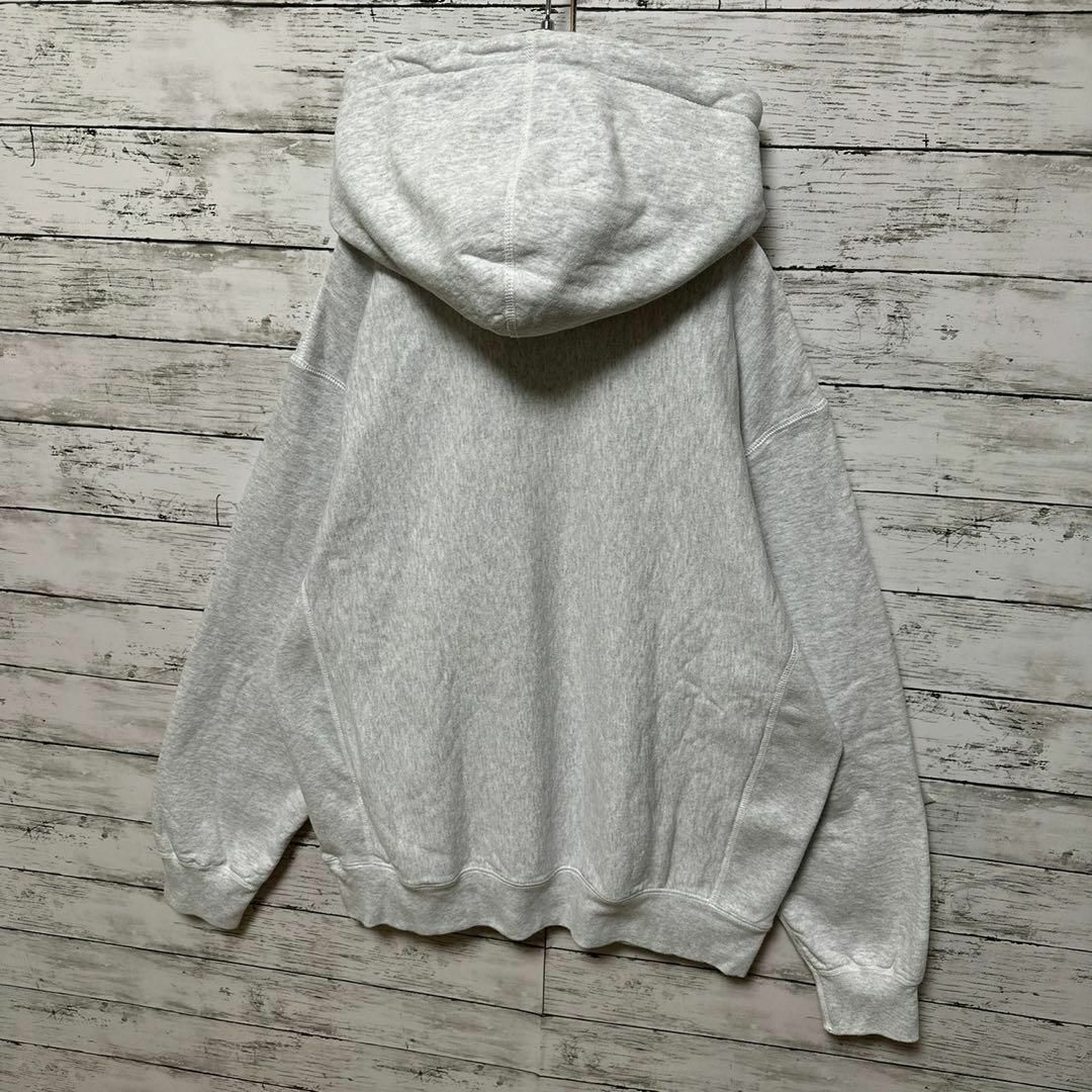 251【即完売モデル】シュプリーム☆刺繍ビッグロゴ 最高デザイン パーカー美品